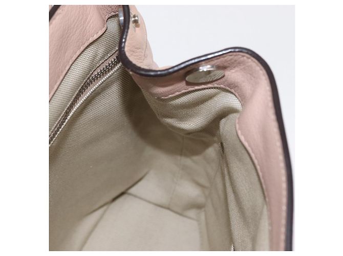 BALLY Backpack Leather Pink Silver Auth 159289 Silvery - view 19