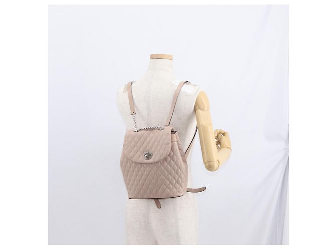 BALLY Backpack Leather Pink Silver Auth 159289 Silvery - view 24