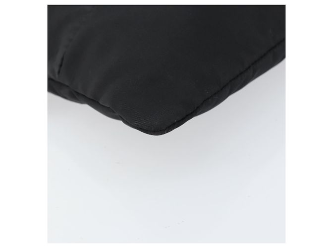 Borsa a Spalla PRADA Nylon Nero Argento Autentica 160712 - vista 11