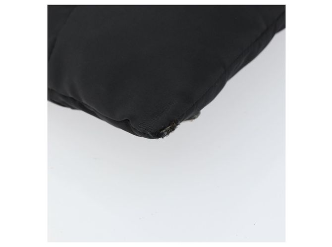 Borsa a Spalla PRADA Nylon Nero Argento Autentica 160712 - vista 13
