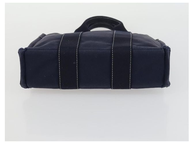 Hermès HERMES Borsa Fourre Tout Her Line in Tela 5 Set Nero Blu Marino Grigio Auth mr1716 Marrone Blu navy - vista 25