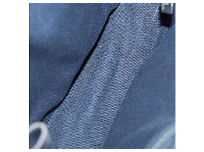 Hermès HERMES Borsa Fourre Tout Her Line in Tela 5 Set Nero Blu Marino Grigio Auth mr1716 Marrone Blu navy - vista 26
