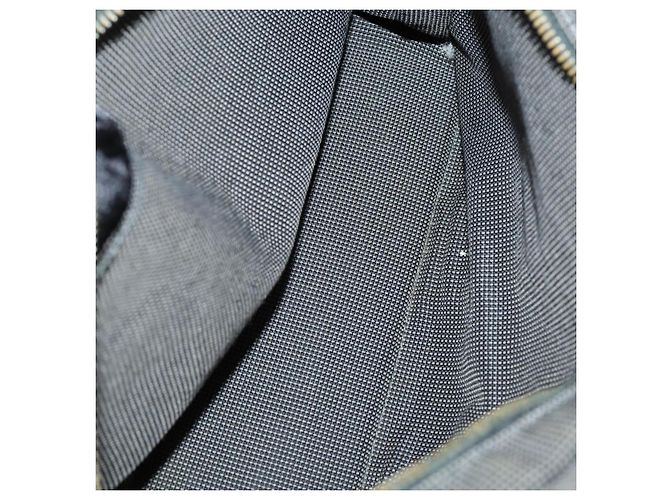 Hermès HERMES Borsa Fourre Tout Her Line in Tela 5 Set Nero Blu Marino Grigio Auth mr1716 Marrone Blu navy - vista 6