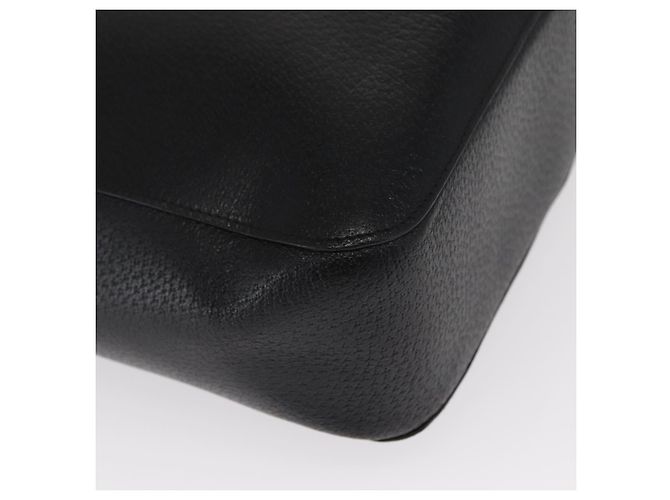 Borsa Tote in Pelle Gucci Bamboo Nera 002 1059 Auth 160597 Nero - vista 10