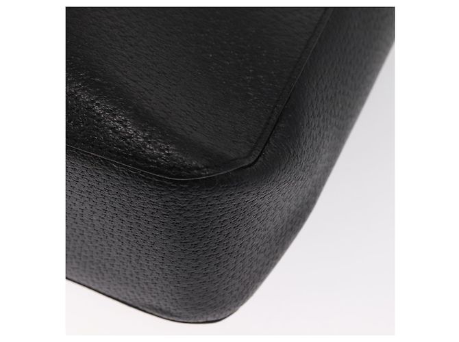 Borsa Tote in Pelle Gucci Bamboo Nera 002 1059 Auth 160597 Nero - vista 13