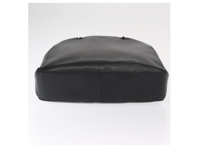 Borsa Tote in Pelle Gucci Bamboo Nera 002 1059 Auth 160597 Nero - vista 9