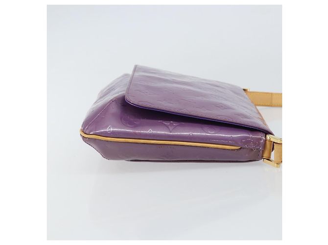 LOUIS VUITTON Borsa Thompson Street Monogram Vernis Viola M91095 LV Auth 161428 Porpora - vista 3