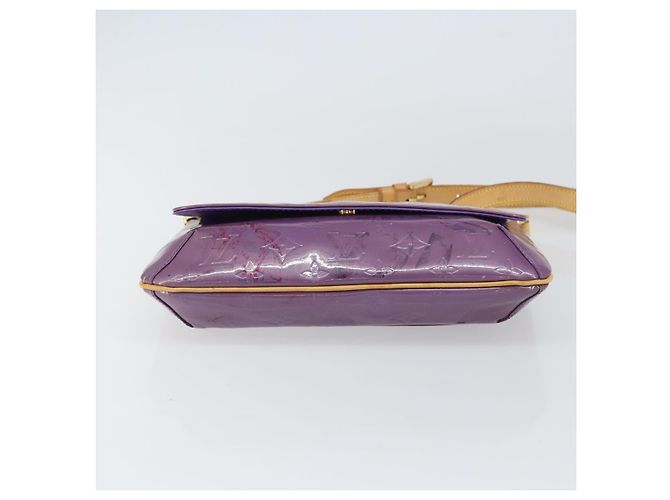 LOUIS VUITTON Borsa Thompson Street Monogram Vernis Viola M91095 LV Auth 161428 Porpora - vista 5