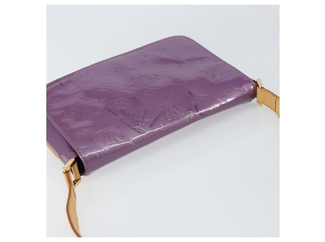 LOUIS VUITTON Borsa Thompson Street Monogram Vernis Viola M91095 LV Auth 161428 Porpora - vista 6
