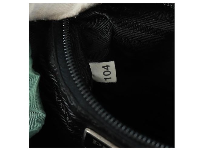 PRADA Rucksack aus Nylon grün silber authentisch 161515 - Ansicht 29