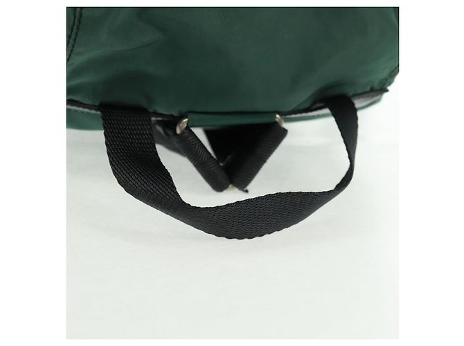 PRADA Rucksack aus Nylon grün silber authentisch 161515 - Ansicht 7
