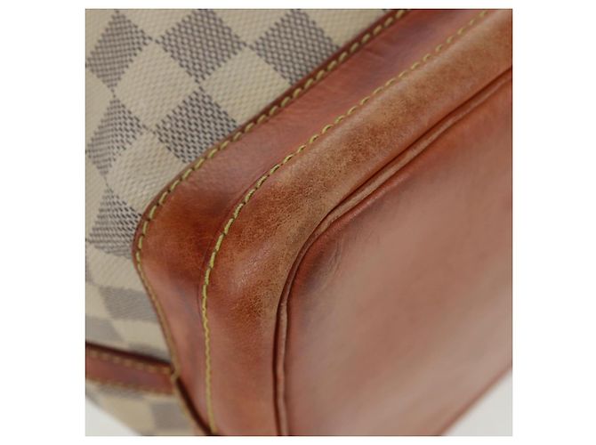 LOUIS VUITTON Borsa a Spalla Noe Damier Azur N42222 LV Auth 160883 - vista 10