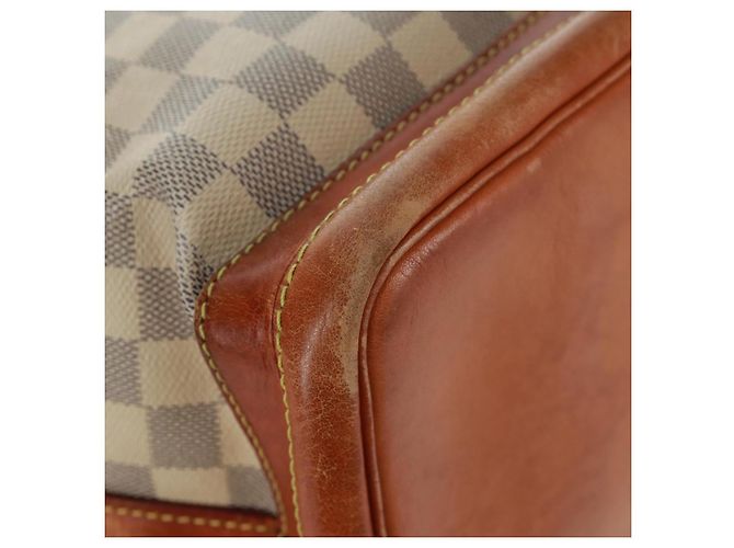 LOUIS VUITTON Borsa a Spalla Noe Damier Azur N42222 LV Auth 160883 - vista 16