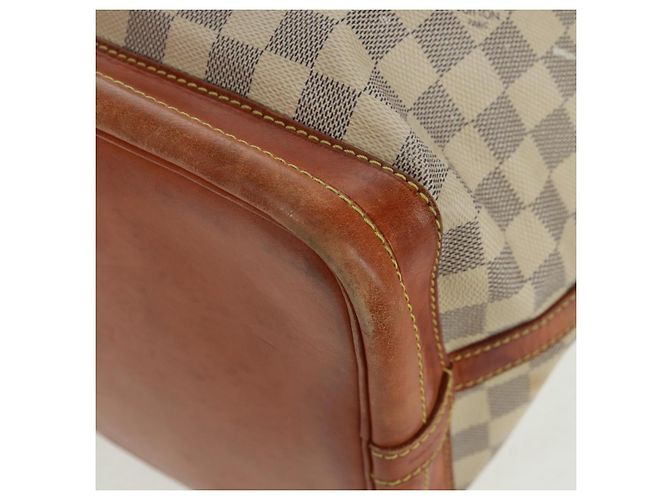 LOUIS VUITTON Borsa a Spalla Noe Damier Azur N42222 LV Auth 160883 - vista 17