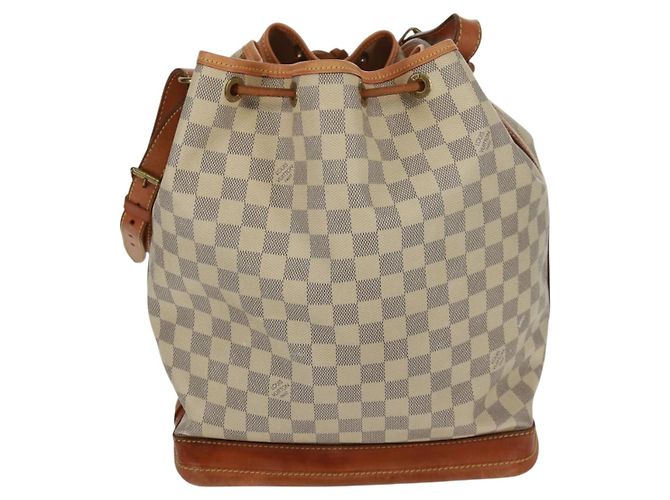LOUIS VUITTON Borsa a Spalla Noe Damier Azur N42222 LV Auth 160883 - vista 2