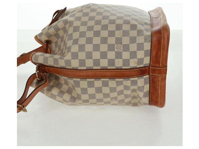 LOUIS VUITTON Borsa a Spalla Noe Damier Azur N42222 LV Auth 160883 - vista 3
