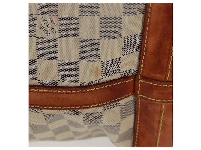 LOUIS VUITTON Borsa a Spalla Noe Damier Azur N42222 LV Auth 160883 - vista 4