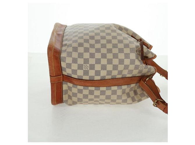 LOUIS VUITTON Borsa a Spalla Noe Damier Azur N42222 LV Auth 160883 - vista 5