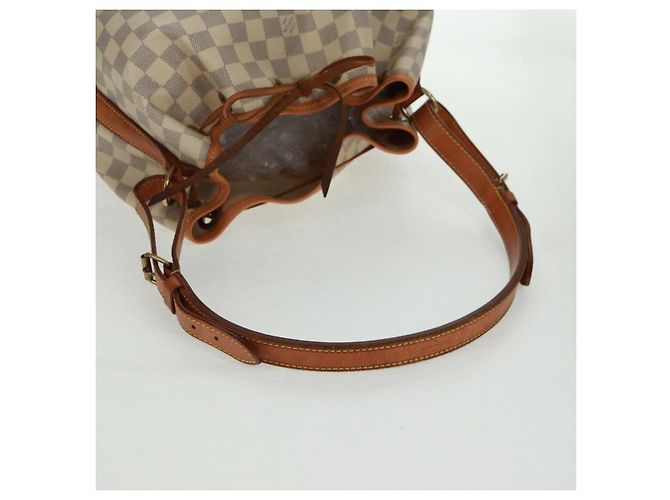 LOUIS VUITTON Borsa a Spalla Noe Damier Azur N42222 LV Auth 160883 - vista 8