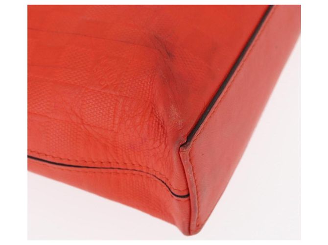 LOUIS VUITTON Porta Documenti da Viaggio Damier Infini Arancione N41143 LV Auth 161486 - vista 15