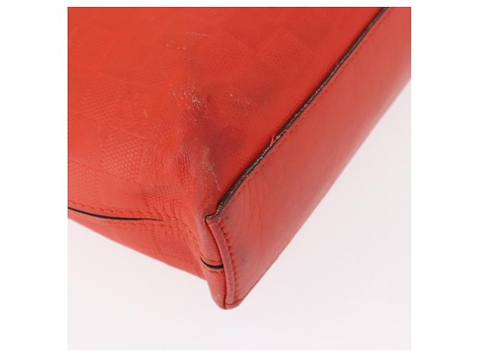 LOUIS VUITTON Porta Documenti da Viaggio Damier Infini Arancione N41143 LV Auth 161486 - vista 17