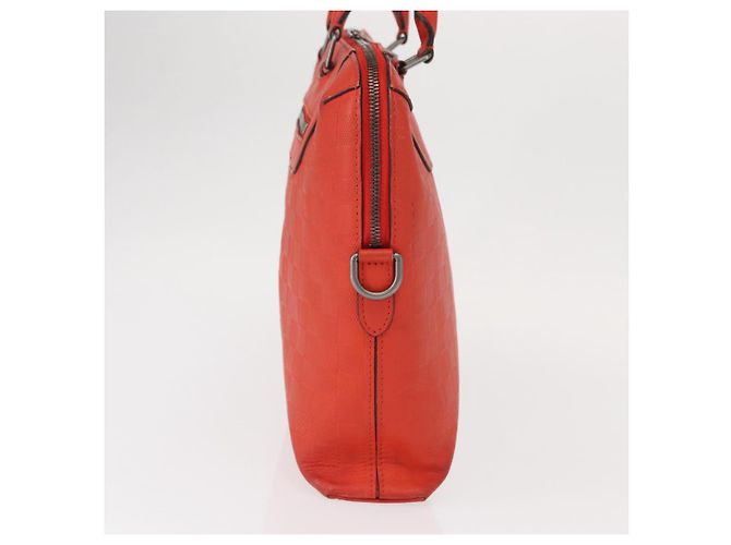 LOUIS VUITTON Porta Documenti da Viaggio Damier Infini Arancione N41143 LV Auth 161486 - vista 3