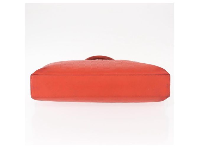 LOUIS VUITTON Porta Documenti da Viaggio Damier Infini Arancione N41143 LV Auth 161486 - vista 5