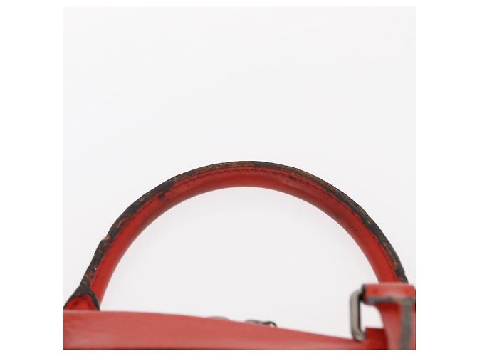 LOUIS VUITTON Porta Documenti da Viaggio Damier Infini Arancione N41143 LV Auth 161486 - vista 8