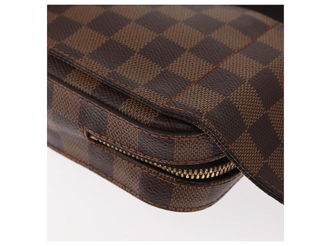 LOUIS VUITTON Borsa a Spalla Geronimos Damier Ebene N51994 LV Auth 161424 - vista 14