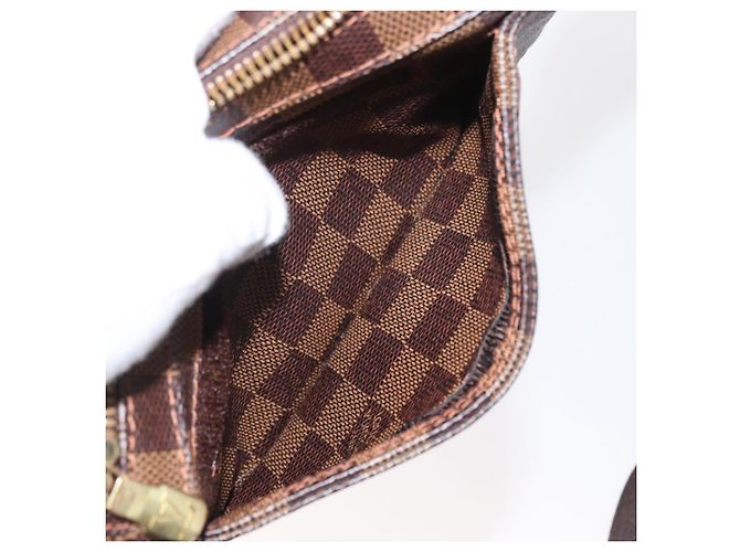LOUIS VUITTON Borsa a Spalla Geronimos Damier Ebene N51994 LV Auth 161424 - vista 20