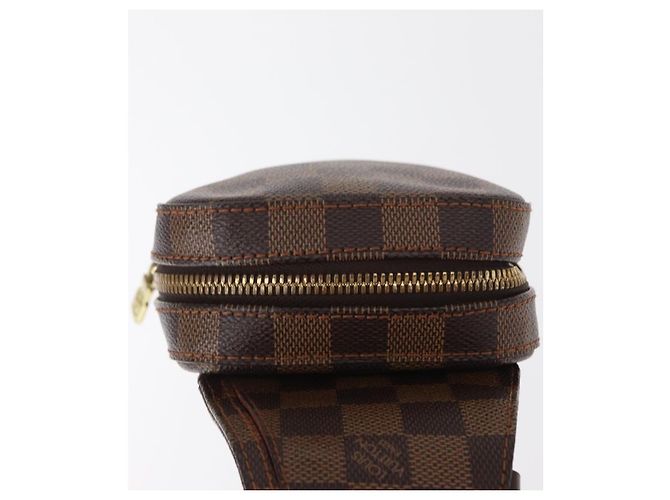 LOUIS VUITTON Borsa a Spalla Geronimos Damier Ebene N51994 LV Auth 161424 - vista 5