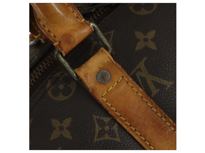LOUIS VUITTON Borsa Boston Monogram Keepall 45 M41428 LV Auth 159123 Monogramma - vista 14