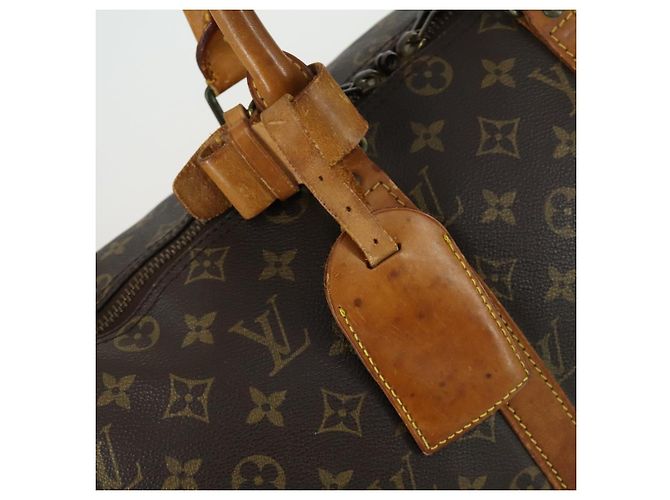 LOUIS VUITTON Borsa Boston Monogram Keepall 45 M41428 LV Auth 159123 Monogramma - vista 16