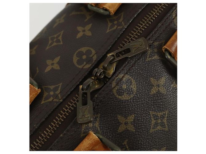 LOUIS VUITTON Borsa Boston Monogram Keepall 45 M41428 LV Auth 159123 Monogramma - vista 17