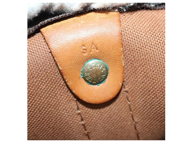 LOUIS VUITTON Borsa Boston Monogram Keepall 45 M41428 LV Auth 159123 Monogramma - vista 22