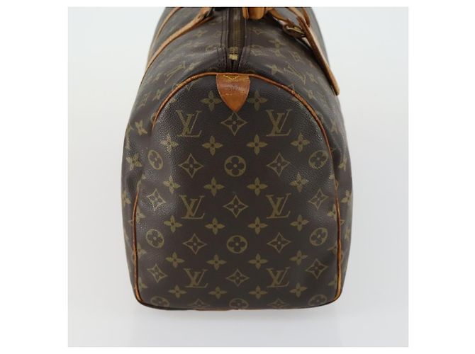 LOUIS VUITTON Borsa Boston Monogram Keepall 45 M41428 LV Auth 159123 Monogramma - vista 5
