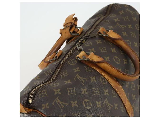 LOUIS VUITTON Borsa Boston Monogram Keepall 45 M41428 LV Auth 159123 Monogramma - vista 6