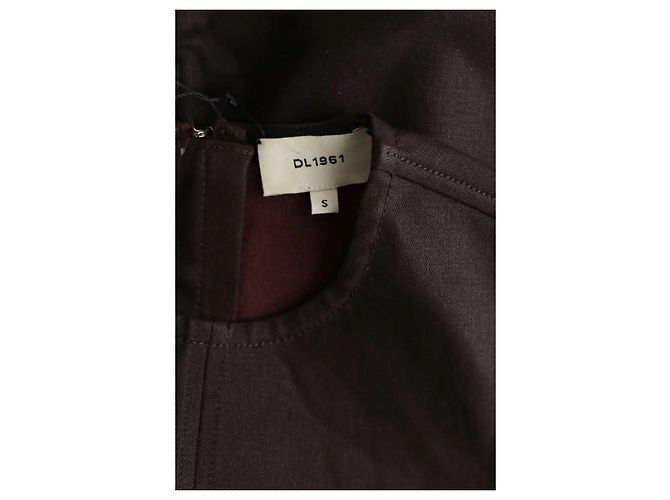 Autre Marque Vestido marrón Castaño - vista 5