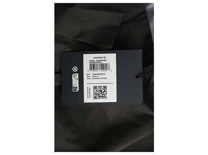 Arc'teryx Veilance Anthrazitfarbener Rock Anthrazitgrau - Ansicht 6