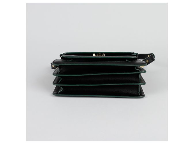 Marni Mittelgroße Schulter-Crossbody-Tasche Schwarz - Ansicht 5