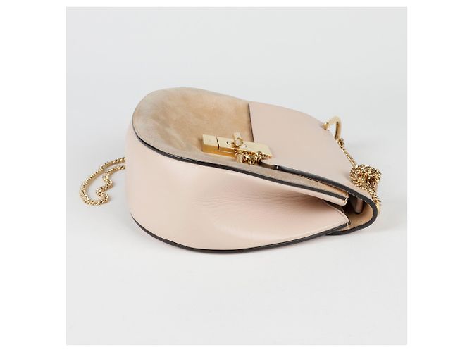 Chloé Kleine Drew Schultertasche Pink - Ansicht 8