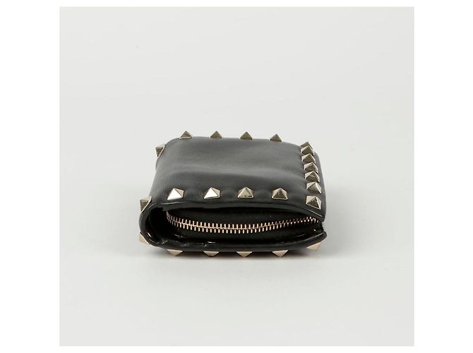 Valentino Portafoglio bi-fold Rockstud - vista 4