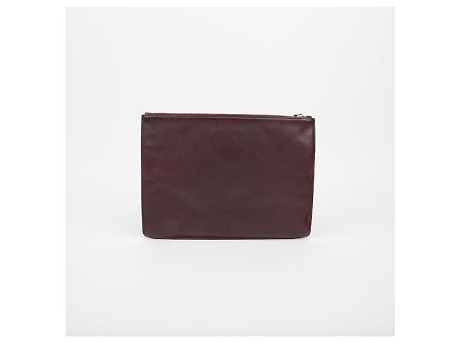 Bolso Mulberry Collar Stud de cuero burdeos - vista 3
