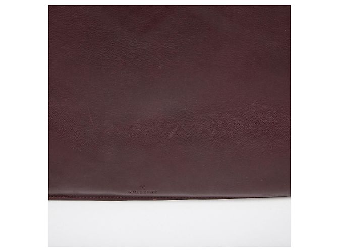 Bolso Mulberry Collar Stud de cuero burdeos - vista 4