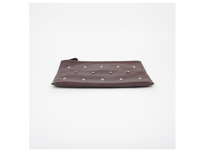 Bolso Mulberry Collar Stud de cuero burdeos - vista 6