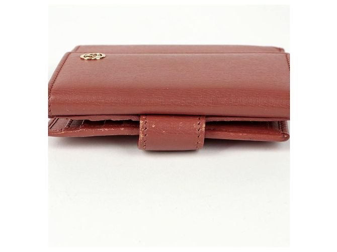 Gucci Interlocking Flap Medium Wallet Pink - view 12