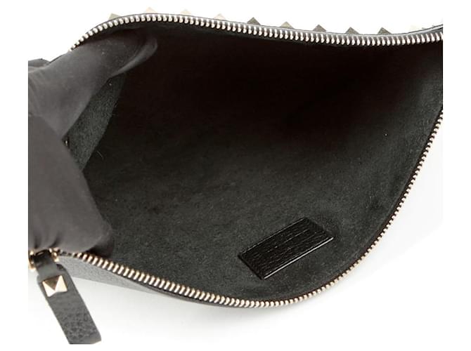 Valentino Clutch Rockstud Nero - vista 11