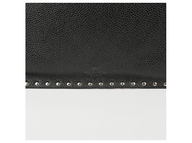 Valentino Clutch Rockstud Nero - vista 4