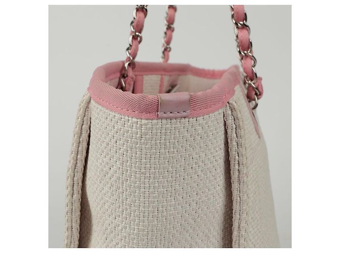 Chanel Deauville Medium Schultertasche Pink - Ansicht 5