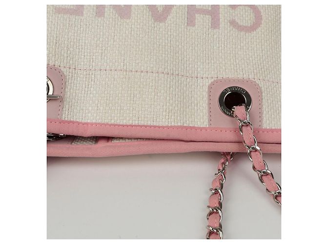 Chanel Deauville Medium Schultertasche Pink - Ansicht 9
